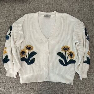 The Tiny Big Sister embroidered sweater
